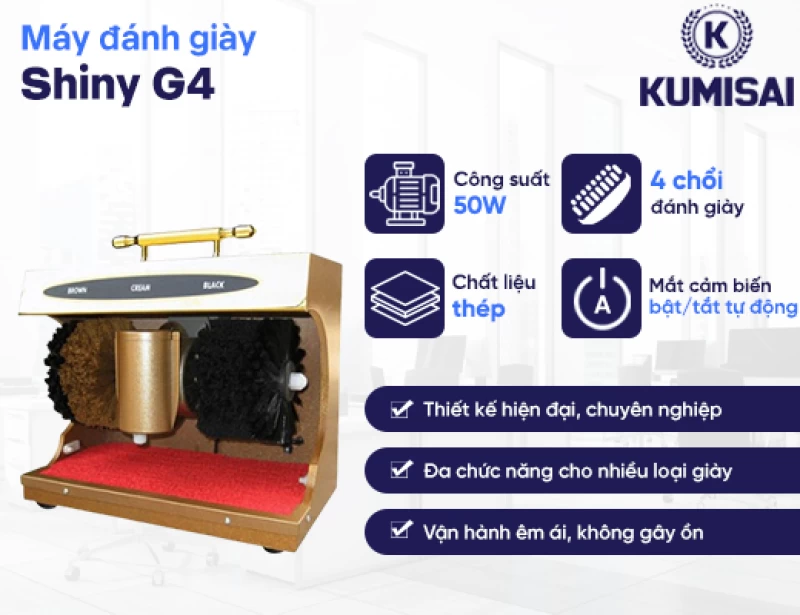 Máy đánh giày văn phòng Shiny G4 - Hình ảnh 1 SHINY