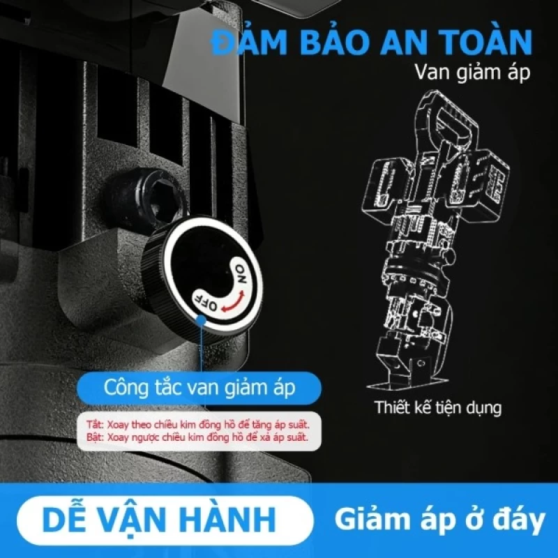 Máy đột thủy lực pin Lithium‑ion 2.200W 20T cầm tay - Đột lỗ thép góc 8mm mạnh mẽ - Hình ảnh 5 NITTO