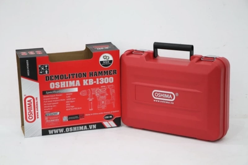 Máy đục OSHIMA KB-1300 1.3kW - Hình ảnh 11 OSHIMA