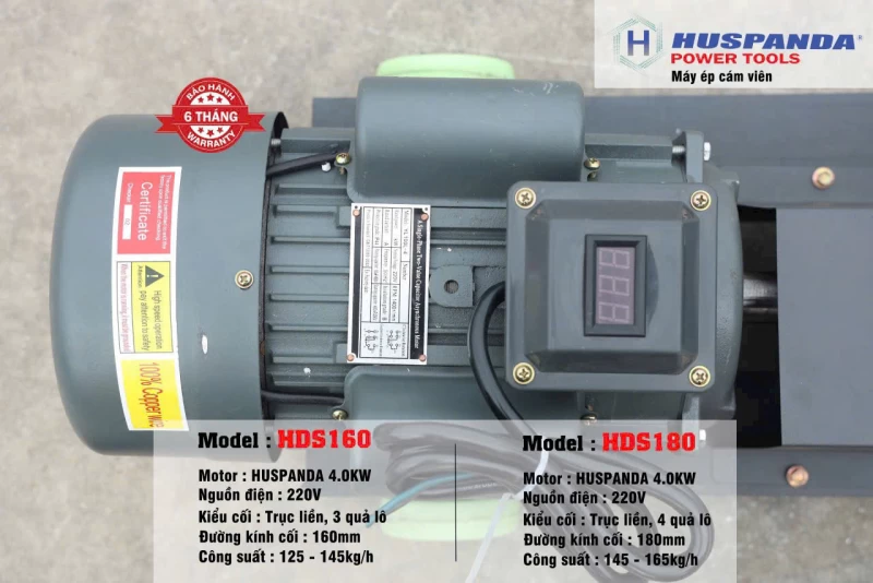 Máy Ép Cám Viên 4Kw Huspanda HDS180 - Hình ảnh 5 HUSPANDA