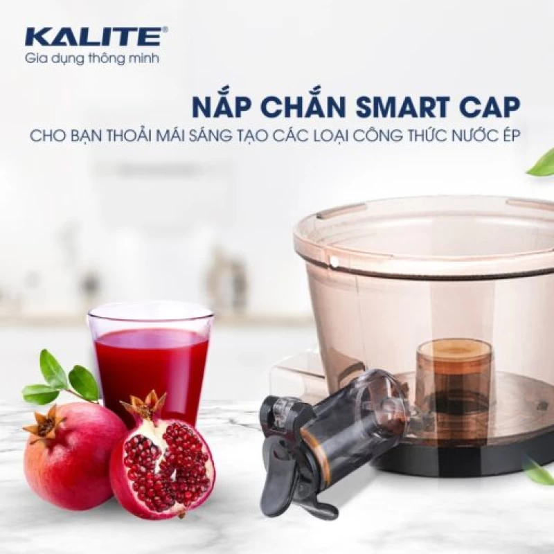 Máy ép chậm KALITE KL-565 kiệt bã, êm ái, bền bỉ - Hình ảnh 2 KALITE