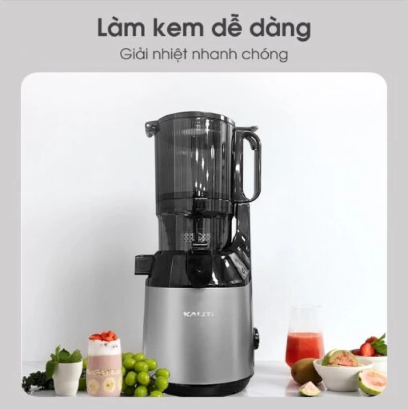 Máy ép chậm KALITE KSJ868 động cơ DC siêu khỏe ép kiệt bã - Hình ảnh 7 KALITE