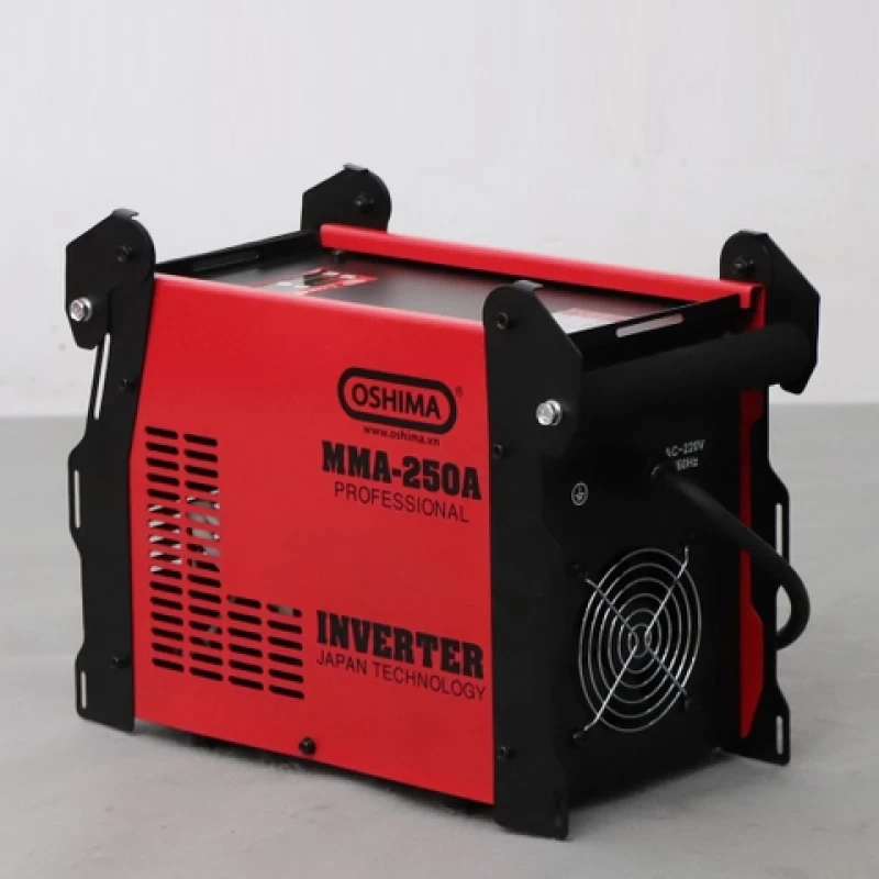 Máy hàn OSHIMA MMA-250A 9.6KVA Đỏ - Hình ảnh 9 OSHIMA