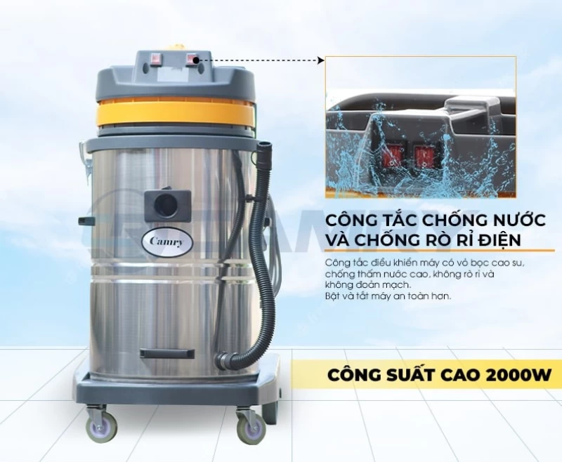 Máy hút bụi Camry 70L 2000W BF-580 - Hình ảnh 9 CAMRY