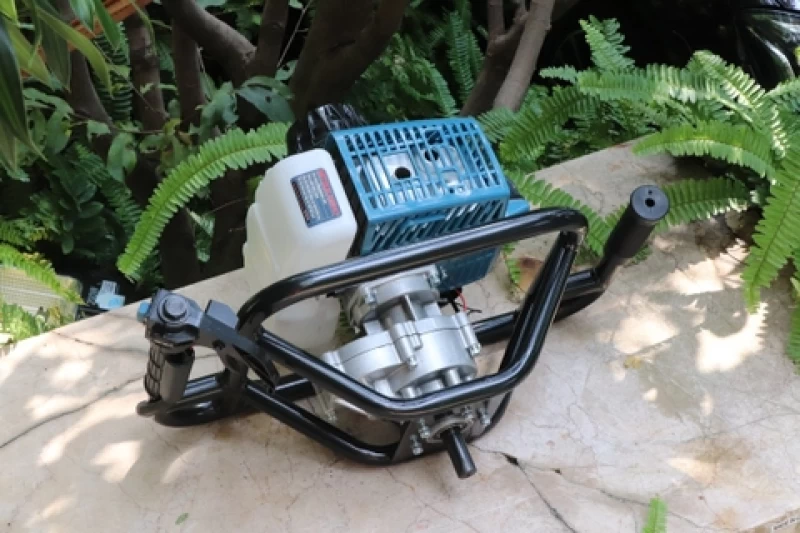 Máy khoan đất Mitsukaisho 2PS 2.2kW Xanh-đen 2 thì (không mũi) - Hình ảnh 15 OSHIMA