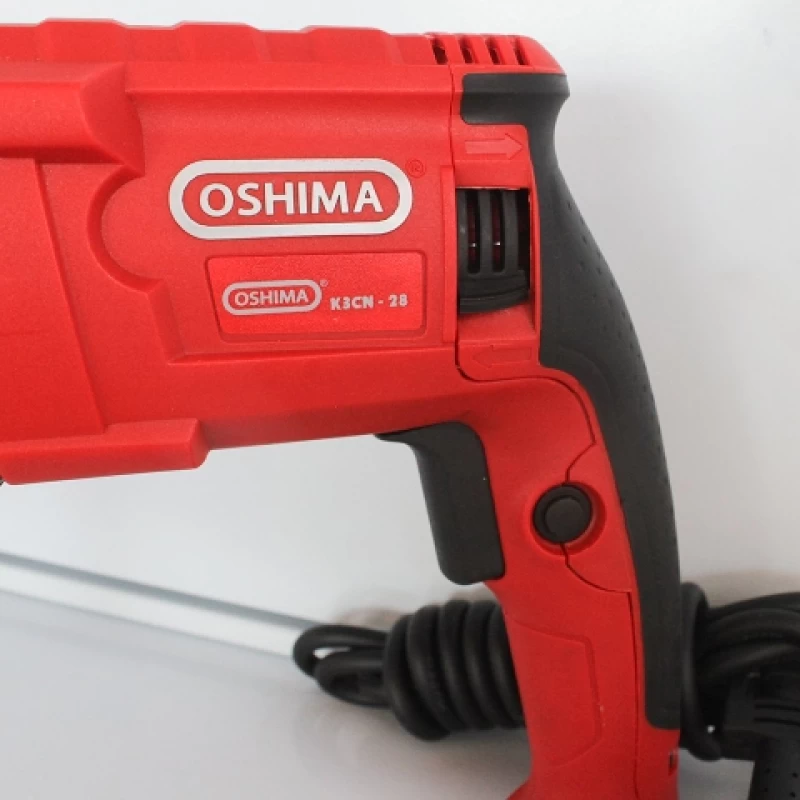 Máy khoan điện OSHIMA K3CN28 900W Đỏ Điện 1 pha (3 chức năng) - Hình ảnh 6 OSHIMA