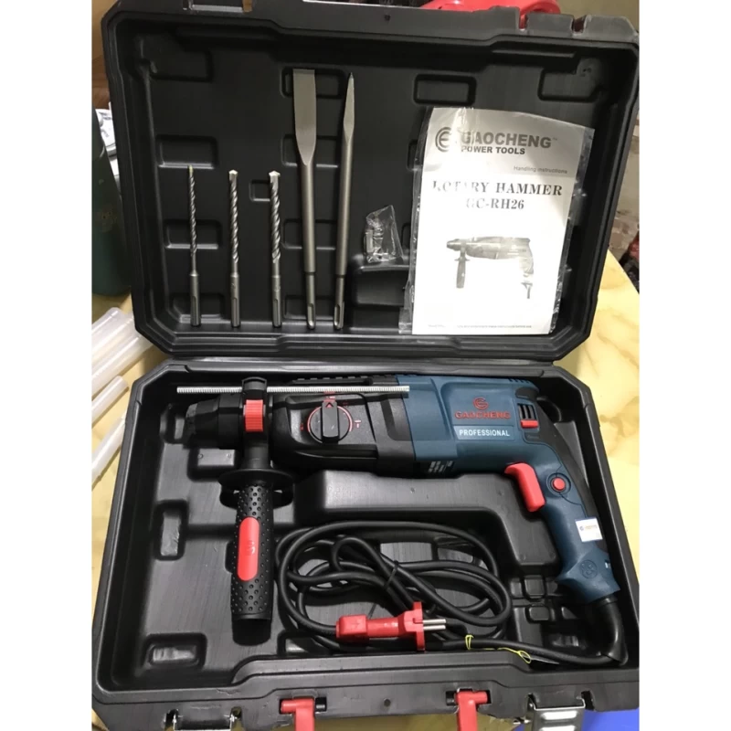 Máy Khoan Đục Bê Tông 3 Chức Năng Gaocheng 1050W GC-RH26 - Hình ảnh 2 GAOCHENG