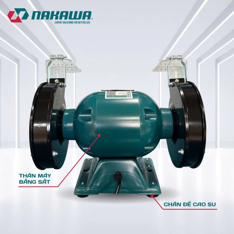 Máy Mài 2 Đá 1/3Hp Nakawa NK-MM250 - Hình ảnh 4 NAKAWA