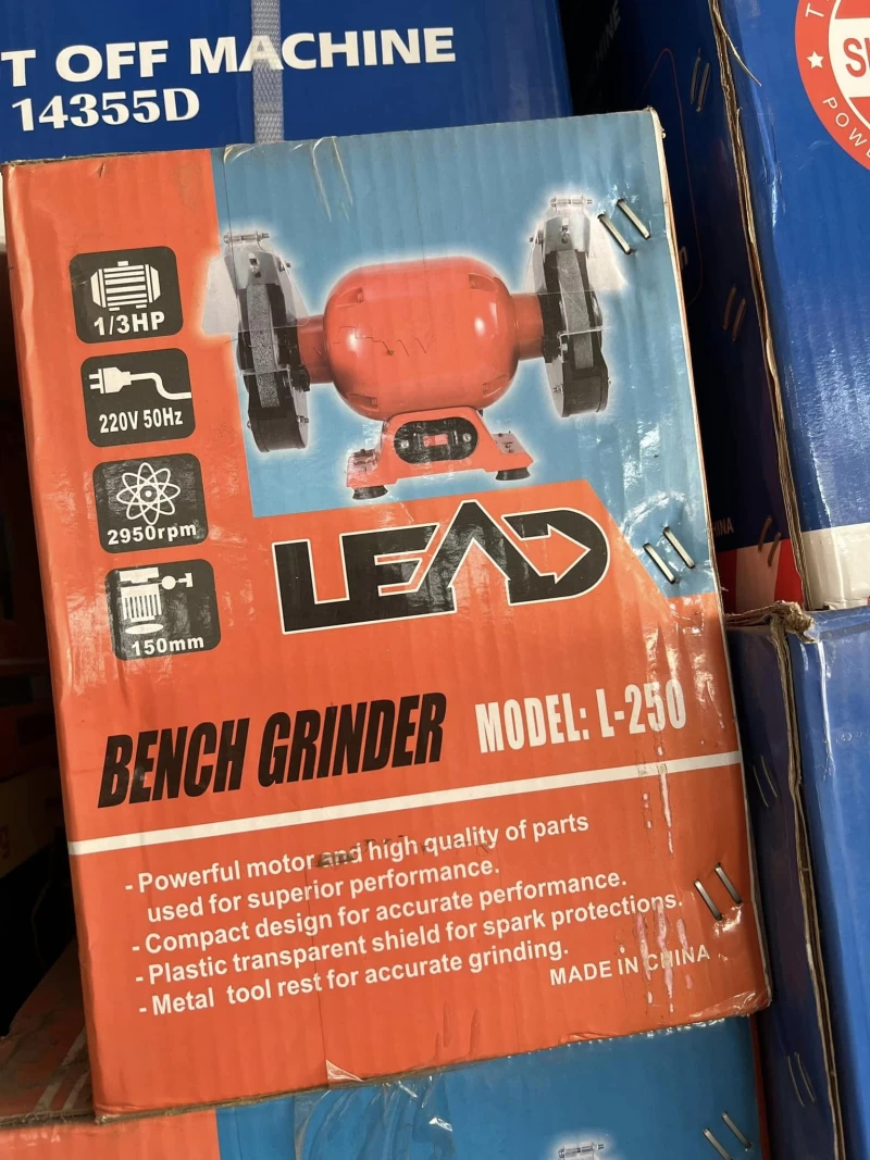 Máy Mài Hai Đá 250W Lead L-250 - Hình ảnh 3 LEAD