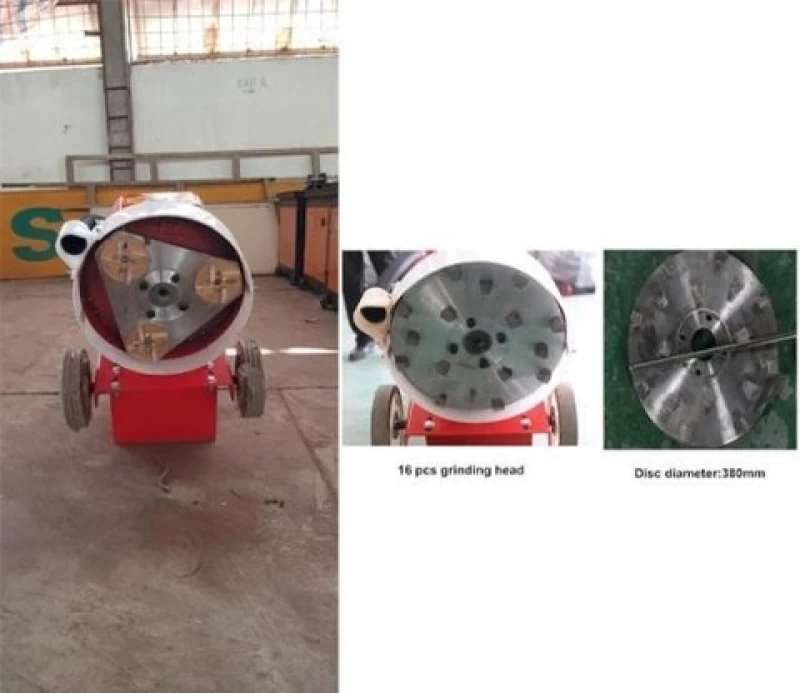 Máy Mài Sàn Bê Tông Có Hút Bụi G330 - Hình ảnh 1 OEM
