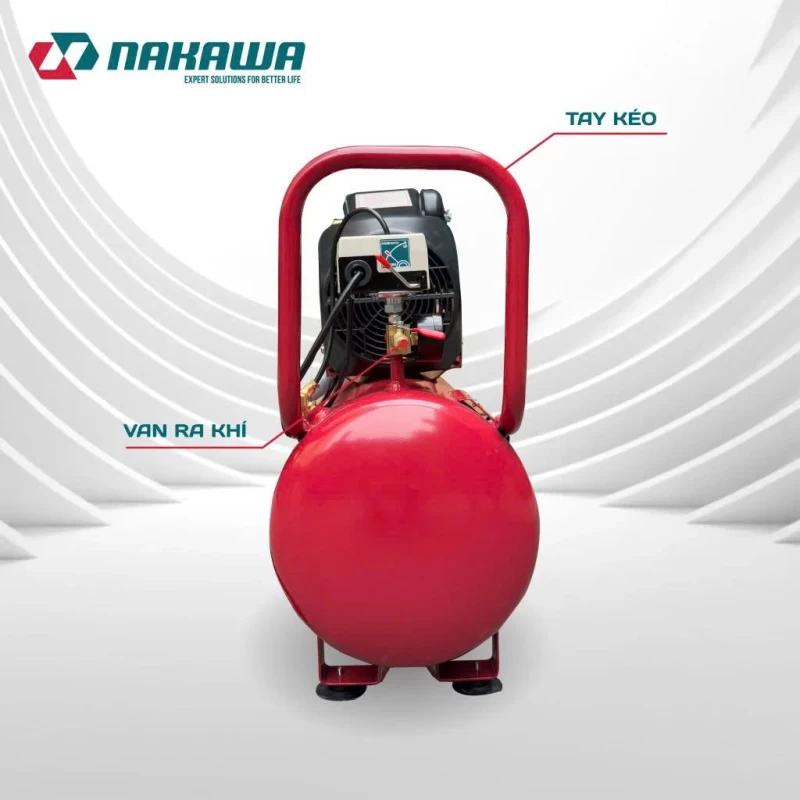 Máy Nén Khí đầu liền 2 tụ 2250W 35L NAKAWA NK-2T3035E - Hình ảnh 4 NAKAWA