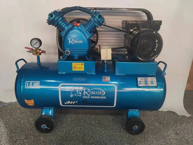 Máy Nén Khí Dây Đai 1.5HP 70L Romano ROMA15-70 - Hình ảnh 1 ROMANO