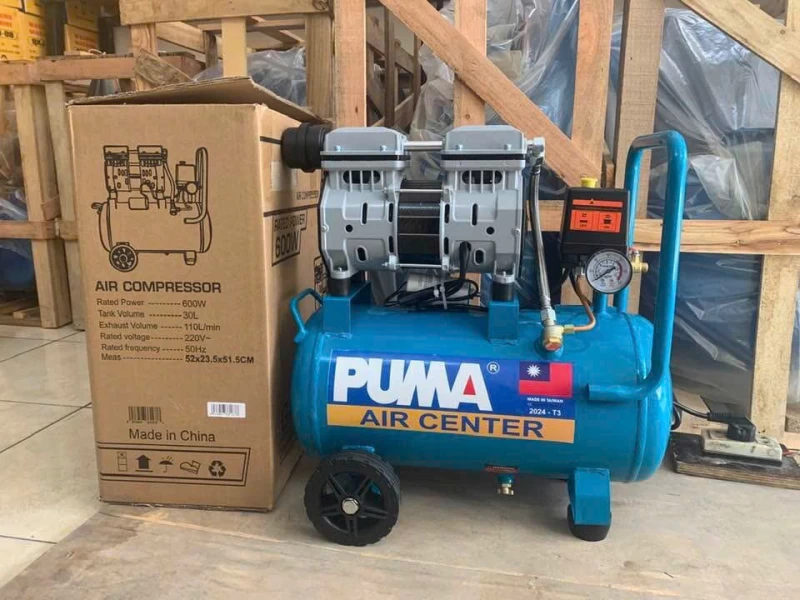 Máy Nén Khí Không Dầu Giảm Âm 1Hp 30L Puma GT-30L - Hình ảnh 1 PUMA