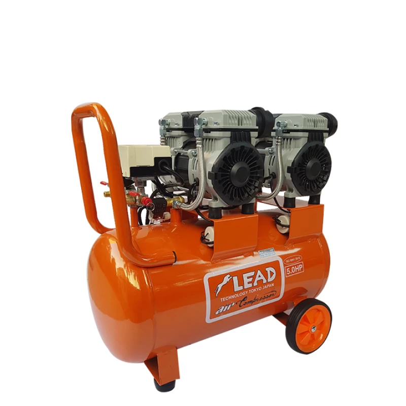 Máy Nén Khí Không Dầu Lên Hơi Nhanh 5HP 50L Lead LE 50-50 - Hình ảnh 2 LEAD