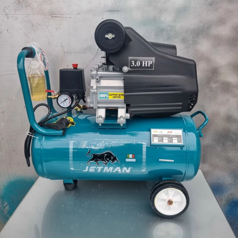 Máy Nén Khí Liền Trục 1 Tụ Jetman 30L 3Hp JM-4730 Rơ Le Điện Tử - Hình ảnh 1 JETMAN