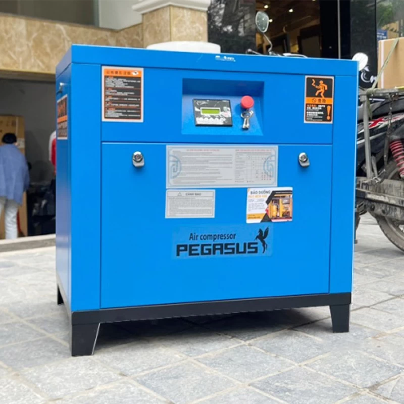 Máy Nén Khí Trục Vít Pegasus 7.5Kw TMPM-10HP - Hình ảnh 1 PEGASUS