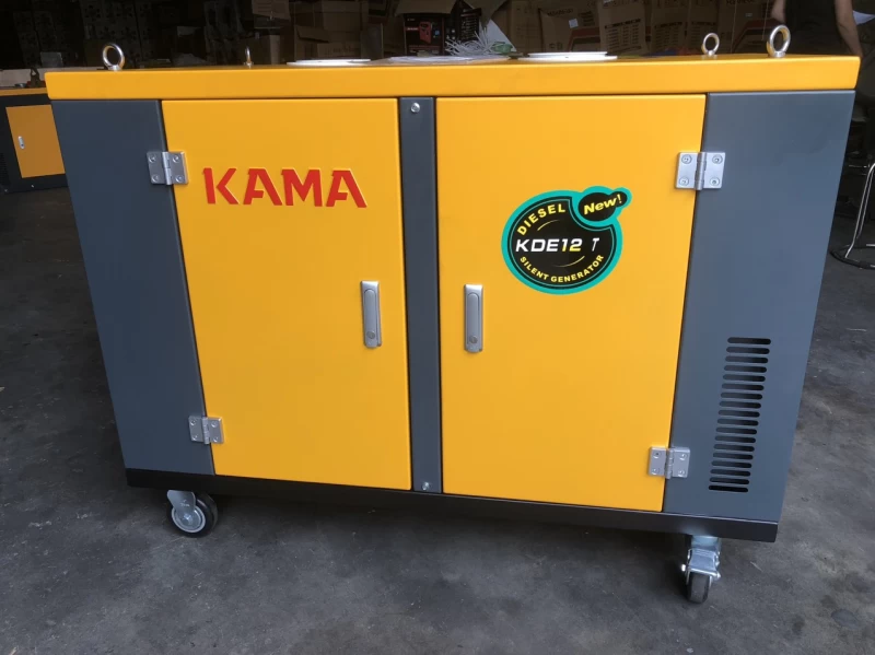 Máy Phát Điện Chạy Dầu 10Kw Kama KDE12T-3 - Hình ảnh 2 KAMA