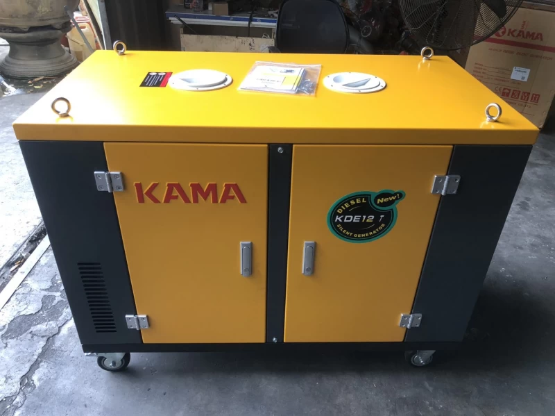 Máy Phát Điện Chạy Dầu 10Kw Kama KDE12T-3 - Hình ảnh 1 KAMA