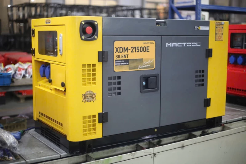 Máy Phát Điện Chạy Dầu 17Kw Mactool XDM-21500E - Hình ảnh 5 MACTOOL