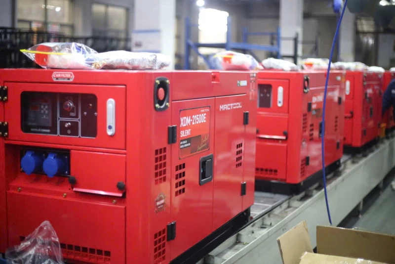 Máy Phát Điện Chạy Dầu 17Kw Mactool XDM-21500E - Hình ảnh 9 MACTOOL