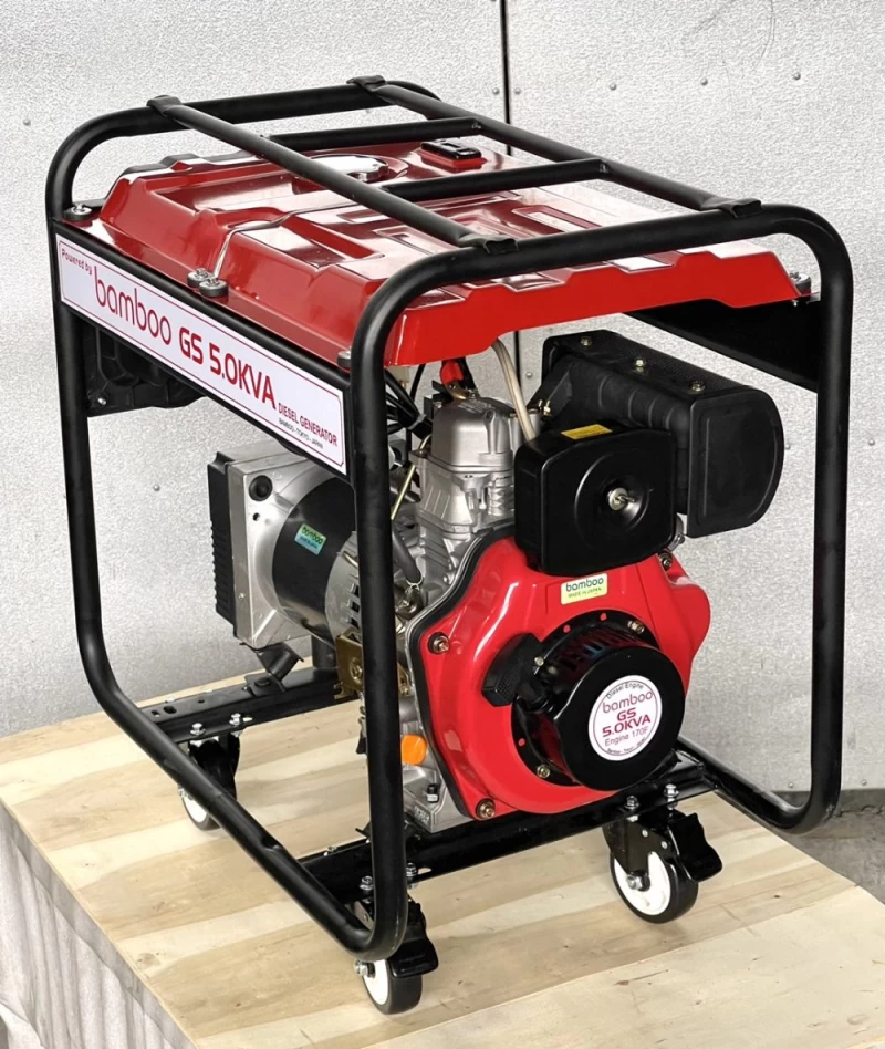 Máy Phát Điện Chạy Dầu 5Kva Bamboo BMB 5.0KVA - Hình ảnh 2 BAMBOO