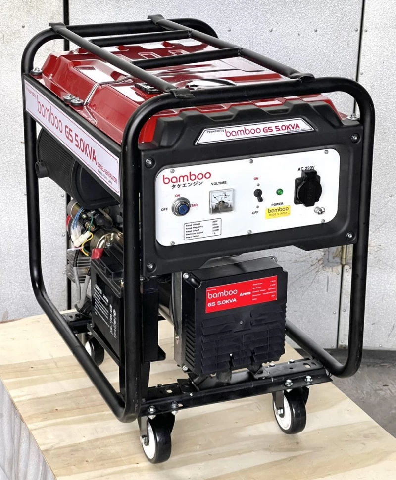 Máy Phát Điện Chạy Dầu 5Kva Bamboo BMB 5.0KVA - Hình ảnh 6 BAMBOO