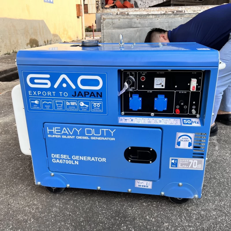 Máy Phát Điện Chạy Dầu 5Kw GAO GA6700LN - Hình ảnh 6 GAO