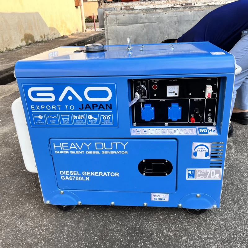 Máy Phát Điện Chạy Dầu 5Kw GAO GA6700LN - Hình ảnh 3 GAO