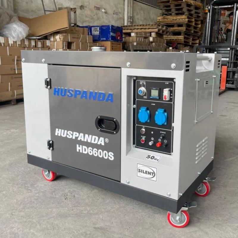 Máy Phát Điện Chạy Dầu 5Kw Huspanda HD6600S - Hình ảnh 1 HUSPANDA