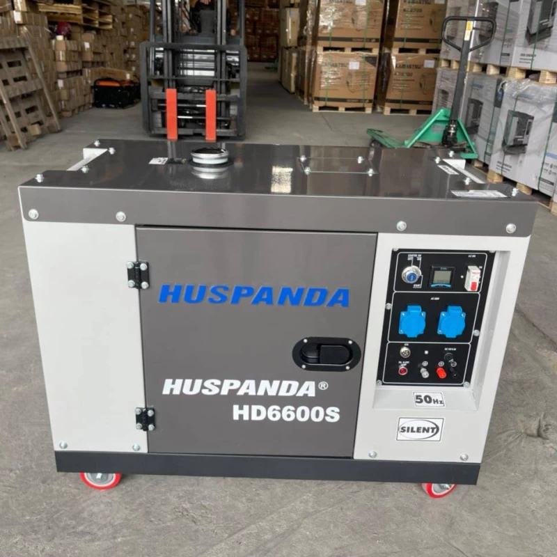 Máy Phát Điện Chạy Dầu 5Kw Huspanda HD6600S - Hình ảnh 3 HUSPANDA