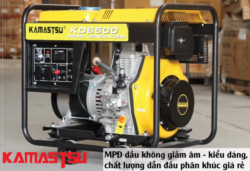 Máy Phát Điện Chạy Dầu 5Kw Kamastsu KD6500 - Hình ảnh 6 KAMASTSU