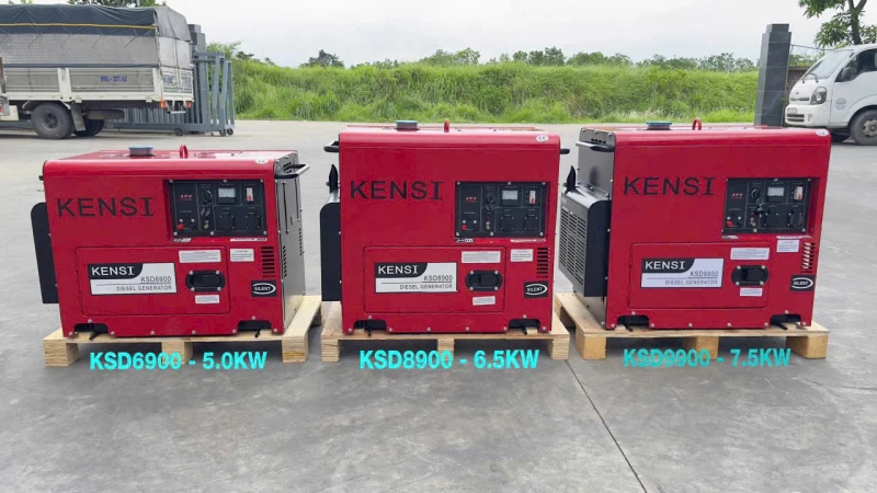 Máy Phát Điện Chạy Dầu 5Kw Kensi KSD6900 - Hình ảnh 1 KENSI
