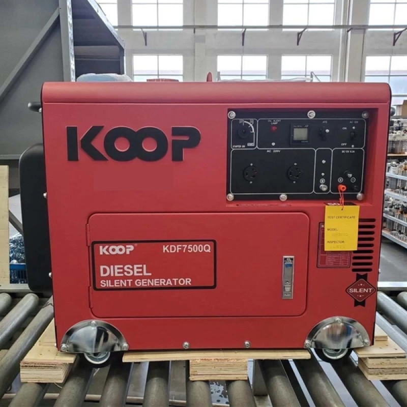 Máy Phát Điện Chạy Dầu 5Kw Koop KDF7500Q - Hình ảnh 1 KOOP