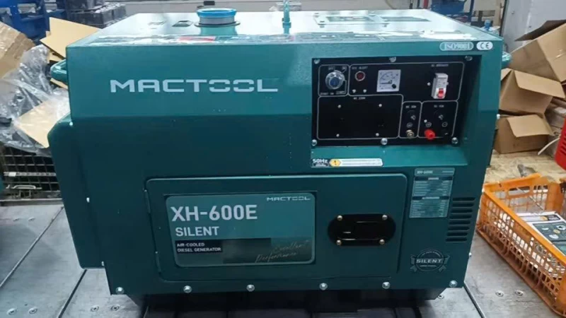 Máy Phát Điện Chạy Dầu 5Kw Mactool XH-600E - Hình ảnh 2 MACTOOL