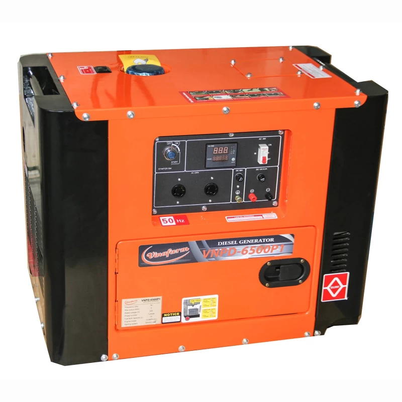 Máy Phát Điện Chạy Dầu 5Kw Vinafarm VNPD-6500P1 - Hình ảnh 3 VINAFARM
