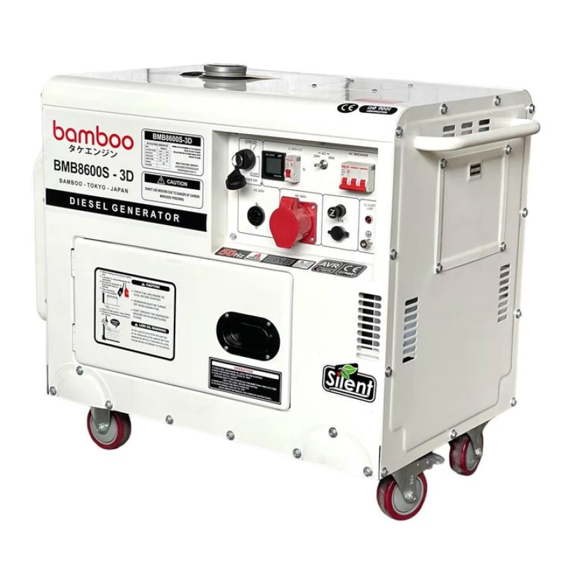 Máy Phát Điện Chạy Dầu 6-7Kw Bamboo BMB8600S-3D - Hình ảnh 6 BAMBOO