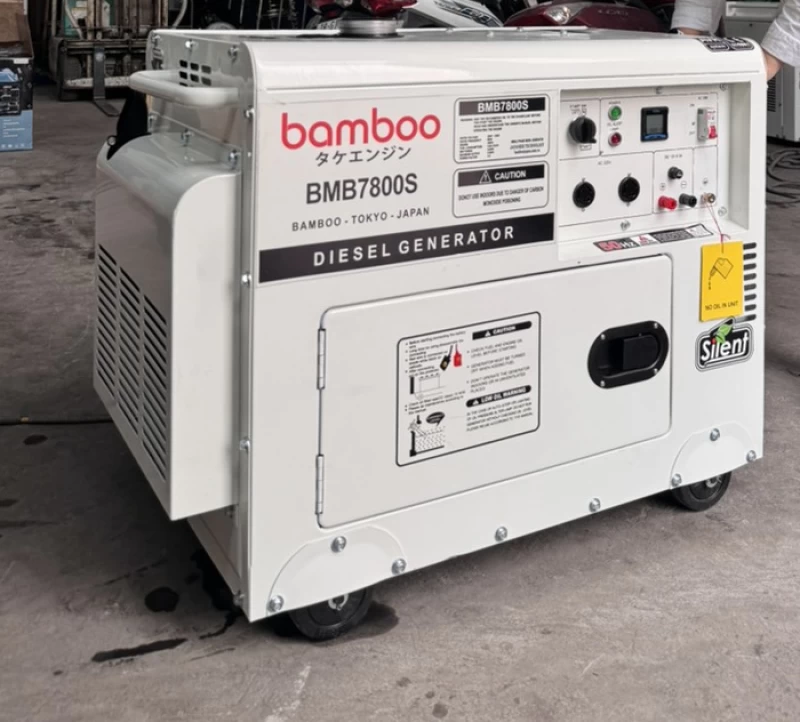 Máy Phát Điện Chạy Dầu 6Kw Bamboo BMB7800S - Hình ảnh 3 BAMBOO