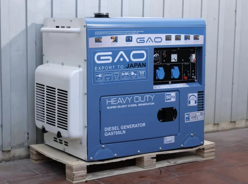 Máy Phát Điện Chạy Dầu 6Kw GAO GA9700LN - Hình ảnh 3 GAO