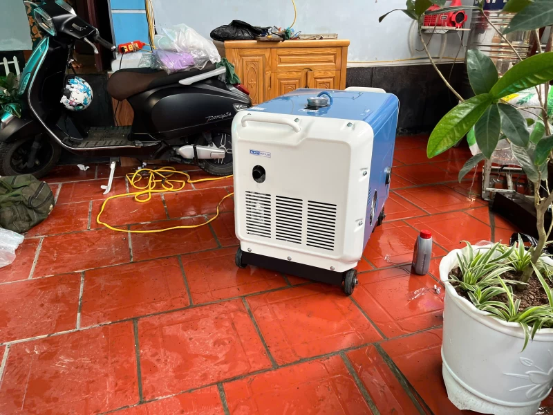 Máy Phát Điện Chạy Dầu 6Kw GAO GA9700SN Siêu Cách Âm - Hình ảnh 1 GAO