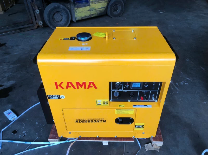 Máy Phát Điện Chạy Dầu 6Kw Kama KDE8800HTN - Hình ảnh 2 KAMA