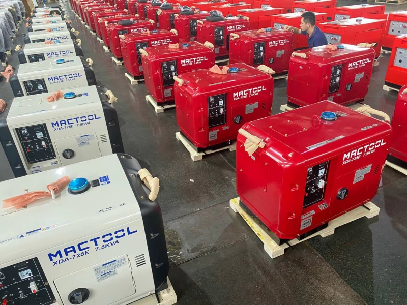 Máy Phát Điện Chạy Dầu 6Kw Mactool XDA-725E - Hình ảnh 1 MACTOOL