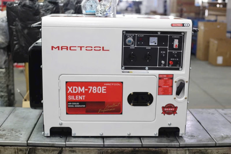 Máy Phát Điện Chạy Dầu 6Kw Mactool XDM-780E - Hình ảnh 2 MACTOOL