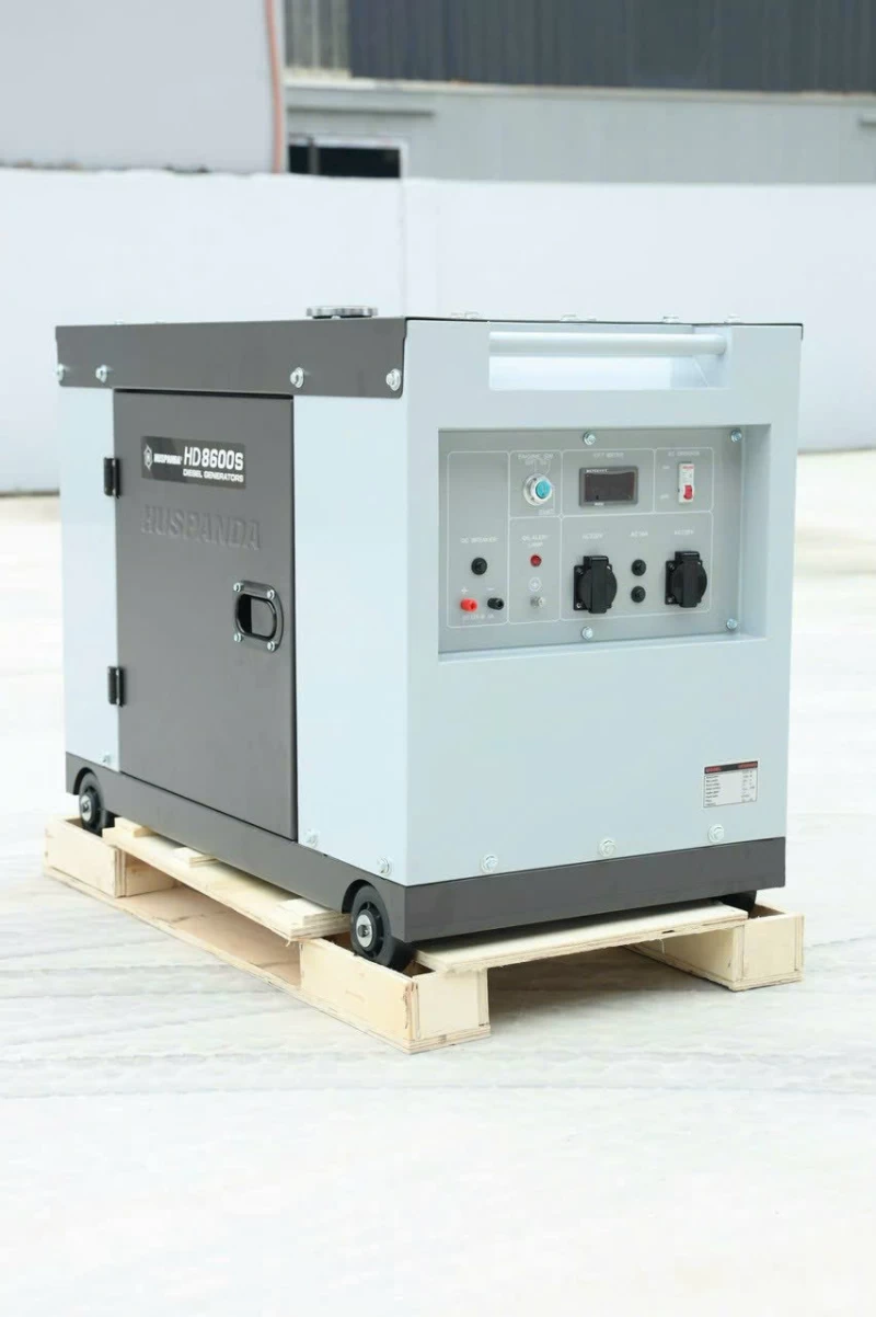 Máy Phát Điện Chạy Dầu 7Kw Huspanda HD8600S - Hình ảnh 5 HUSPANDA