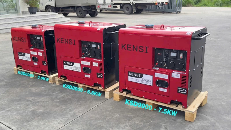 Máy Phát Điện Chạy Dầu 7Kw Kensi KSD8900 - Hình ảnh 3 KENSI