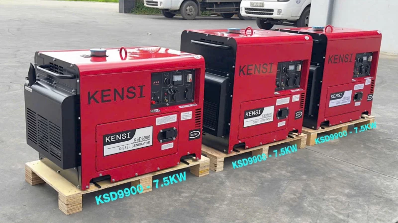 Máy Phát Điện Chạy Dầu 7Kw Kensi KSD8900 - Hình ảnh 1 KENSI