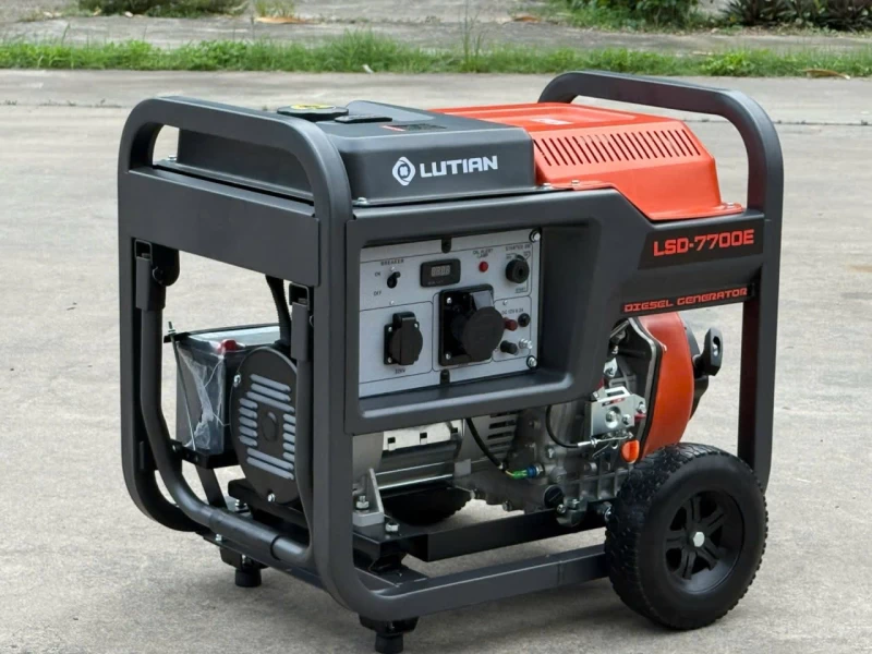 Máy Phát Điện Chạy Dầu 7Kw Lutian LSD-7700E - Hình ảnh 1 LUTIAN