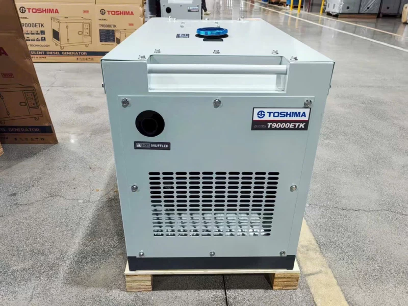 Máy Phát Điện Chạy Dầu 7Kw Toshima T9000ETK - Hình ảnh 4 TOSHIMA