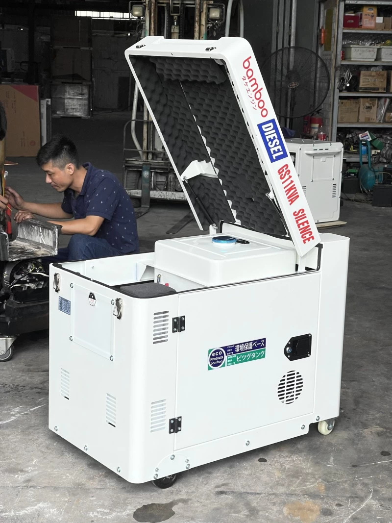 Máy Phát Điện Chạy Dầu 8-10Kw Bamboo BMB11KVA-3D - Hình ảnh 4 BAMBOO