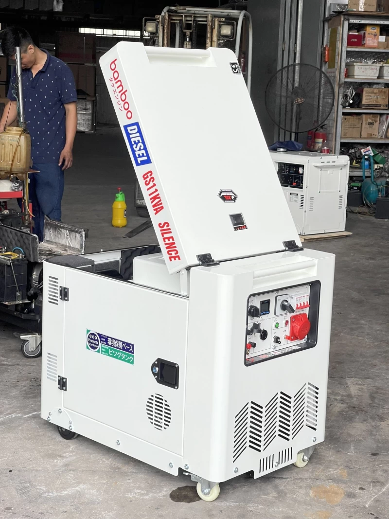 Máy Phát Điện Chạy Dầu 8-10Kw Bamboo BMB11KVA-3D - Hình ảnh 1 BAMBOO
