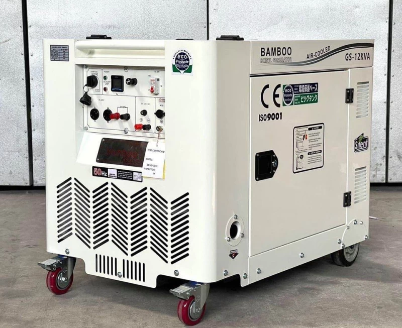 Máy Phát Điện Chạy Dầu 9-10Kw Bamboo BMB GS12KVA - Hình ảnh 3 BAMBOO